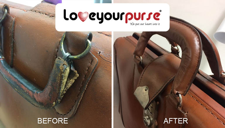 leather purse handle replacement toronto