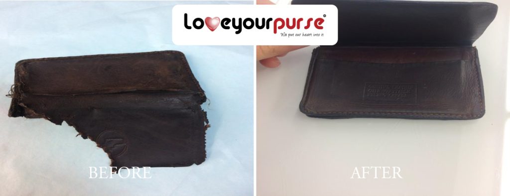 leather wallet repair