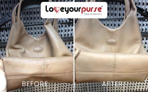 handbag dye transfer restoration